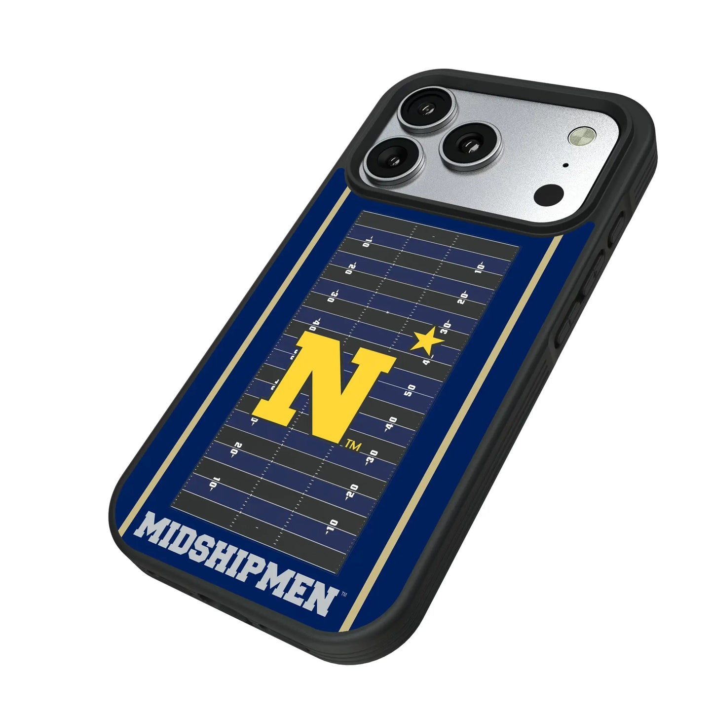 United State Naval Academy Midshipmen Field Bump Phone Case for Apple iPhone