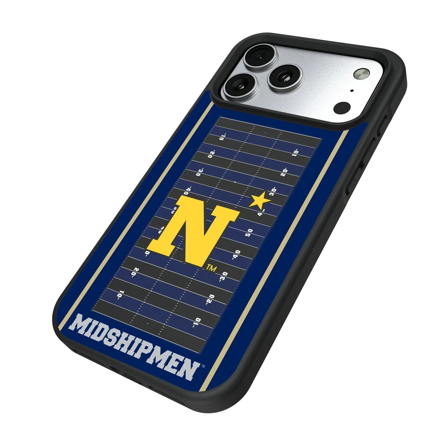 United State Naval Academy Midshipmen Field Bump Phone Case for Apple iPhone