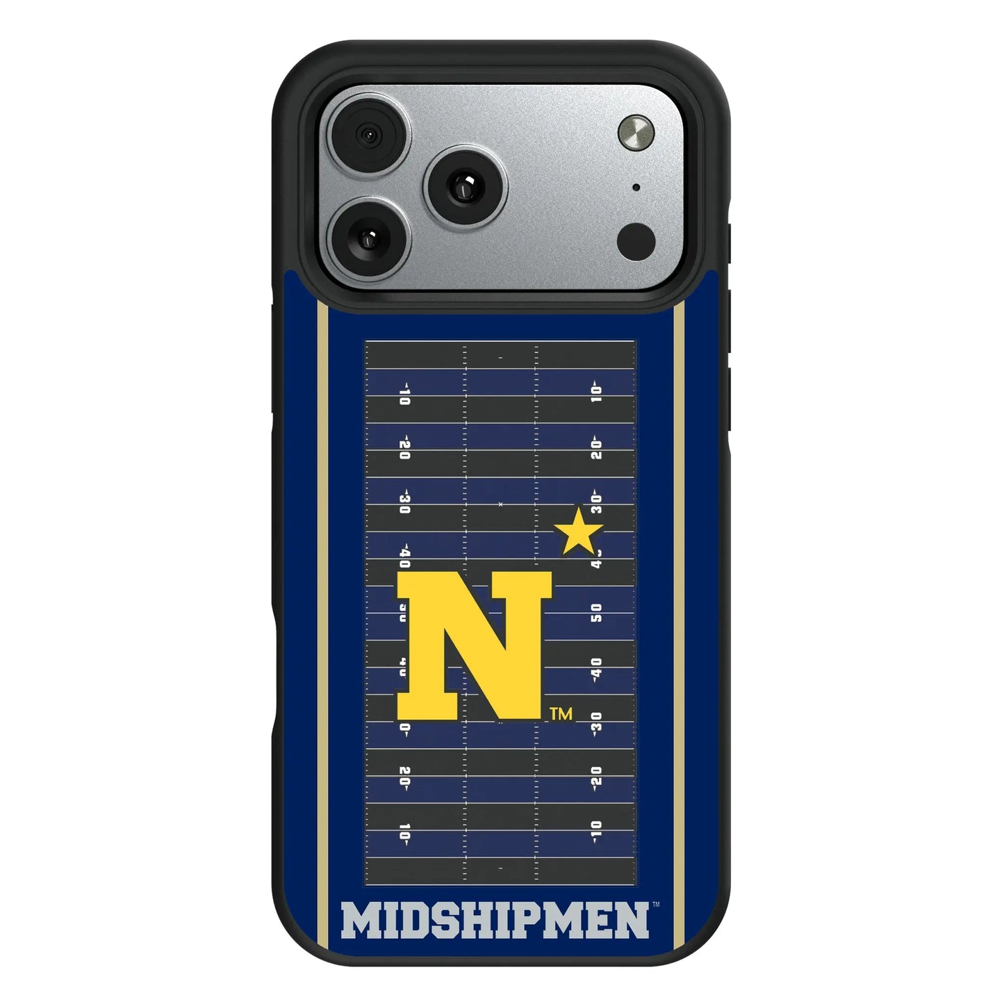 United State Naval Academy Midshipmen Field Bump Phone Case for Apple iPhone