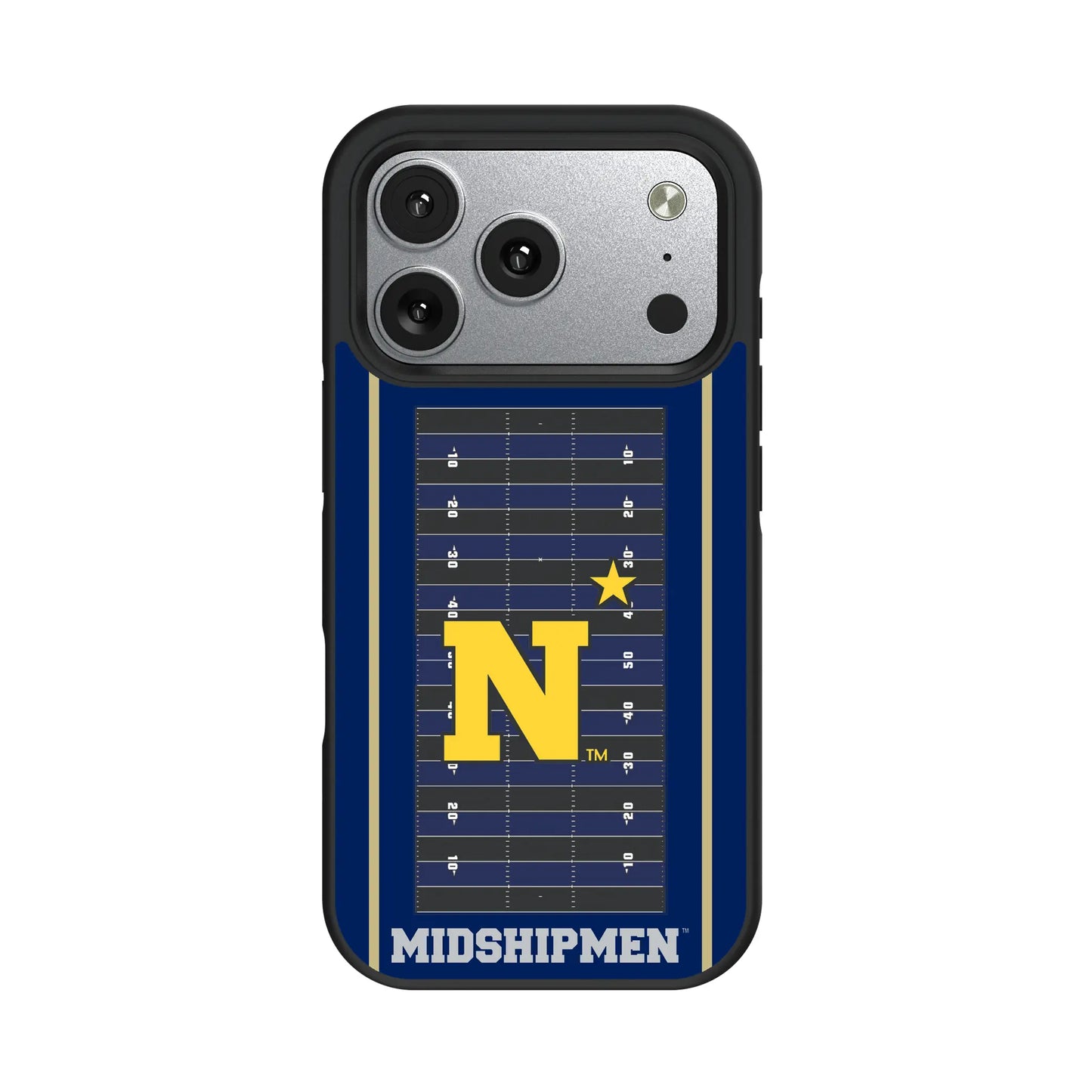 United State Naval Academy Midshipmen Field Bump Phone Case for Apple iPhone