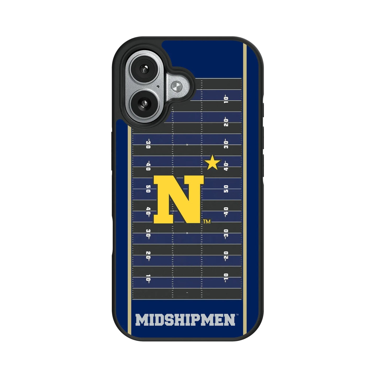 United State Naval Academy Midshipmen Field Bump Phone Case for Apple iPhone
