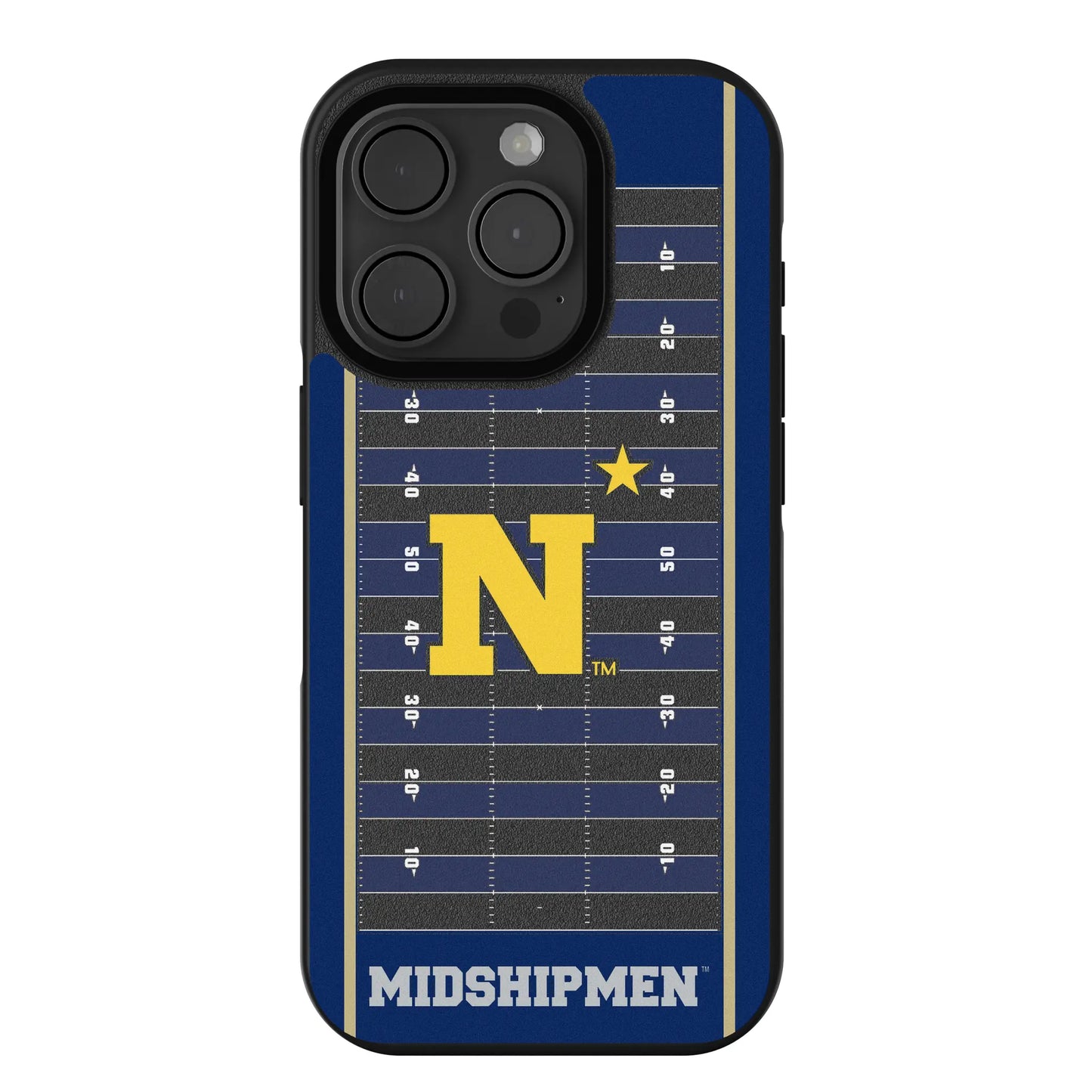 United State Naval Academy Midshipmen Field Bump Phone Case for Apple iPhone