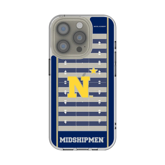 United State Naval Academy Midshipmen Field Clear Phone Case for Apple iPhone
