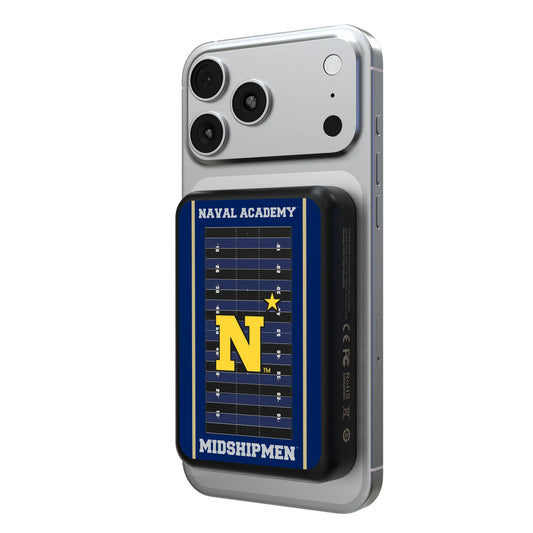 United State Naval Academy Midshipmen Field Wireless Mag Power Bank