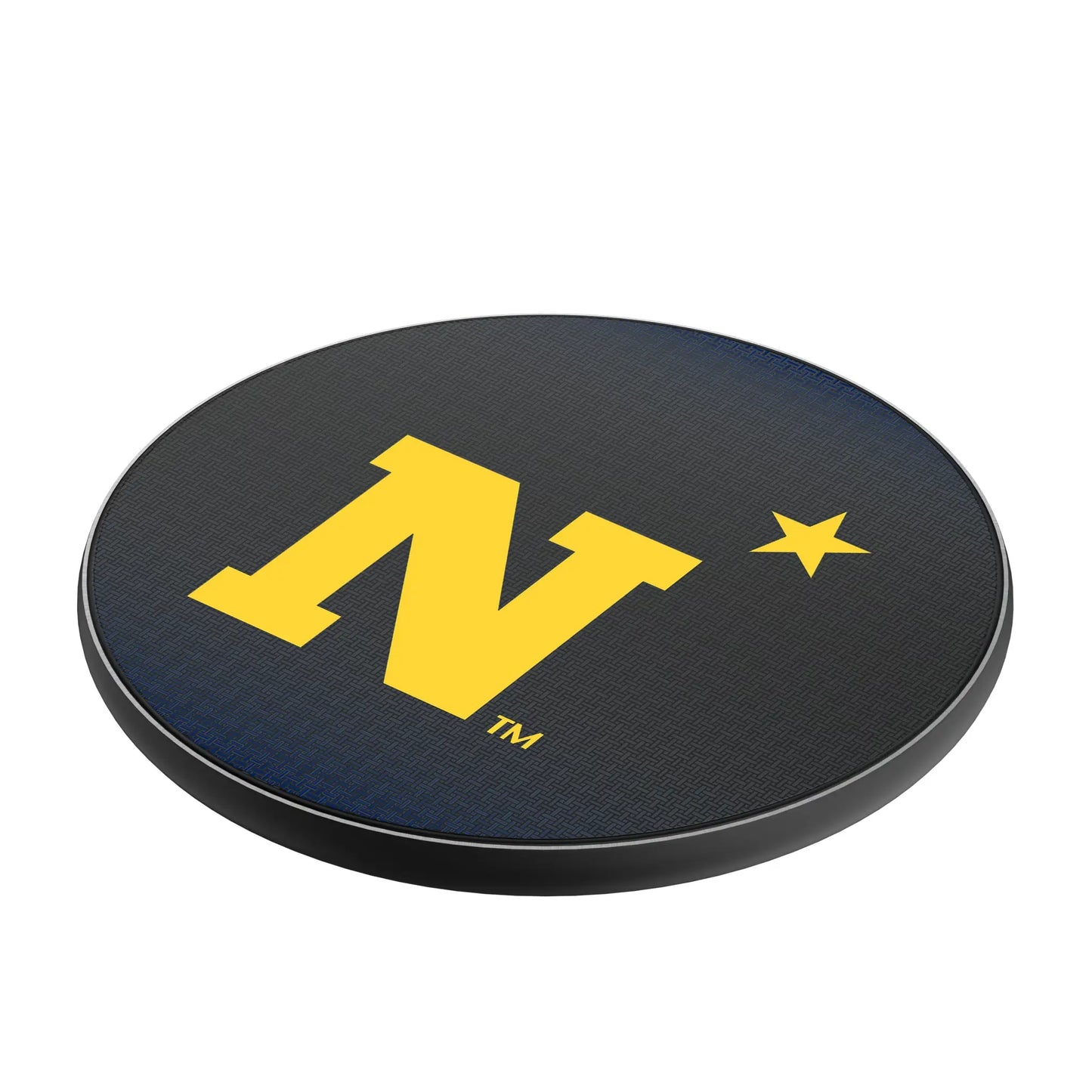 United State Naval Academy Midshipmen Linen 15-Watt Wireless Charger