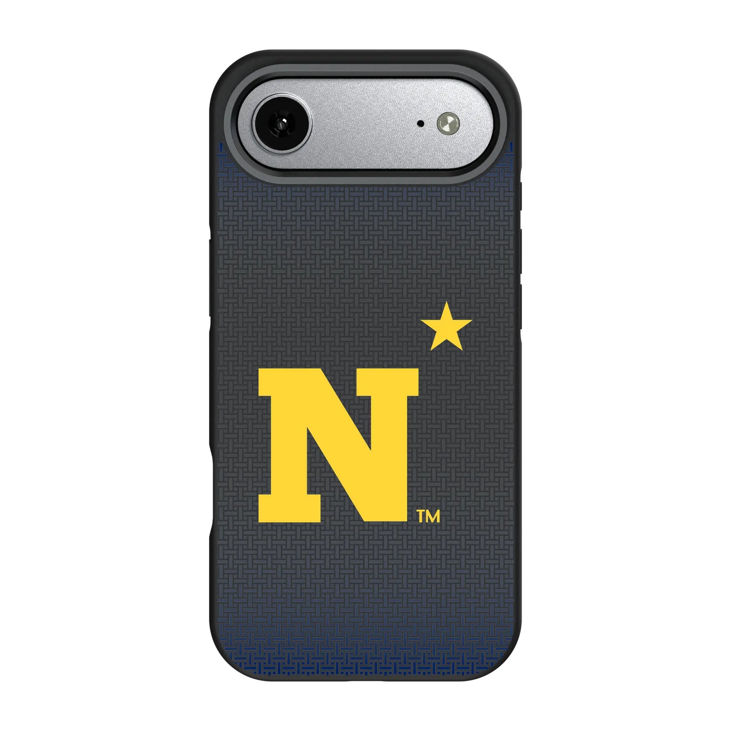 United State Naval Academy Midshipmen Linen Bump Phone Case for Apple iPhone