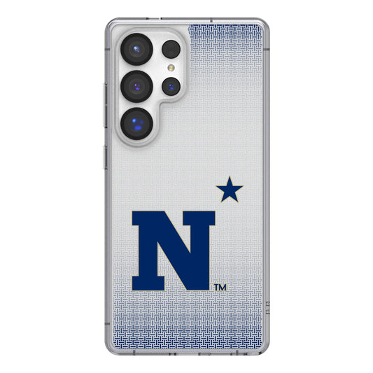 United State Naval Academy Midshipmen Linen Clear Phone Case for Samsung Galaxy