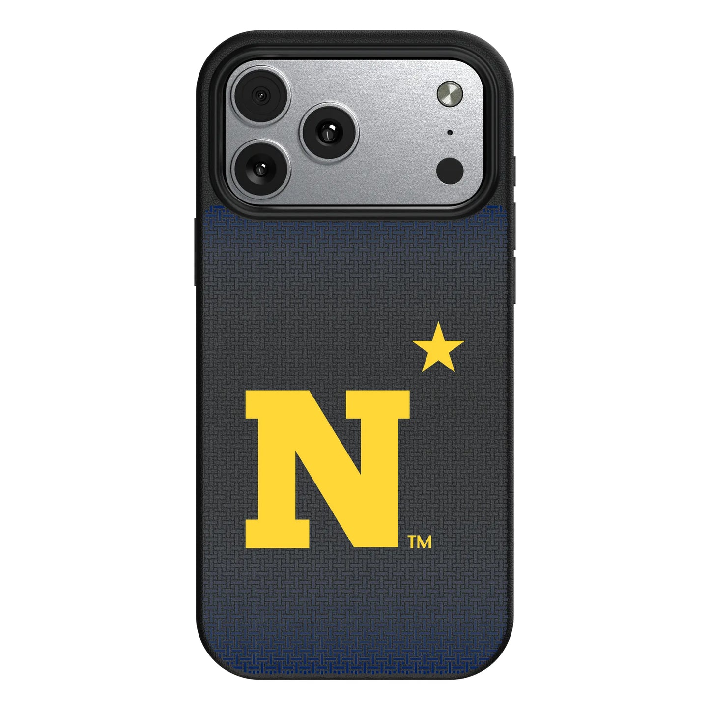 United State Naval Academy Midshipmen Linen MagSafe Compatible Phone Case for Apple iPhone