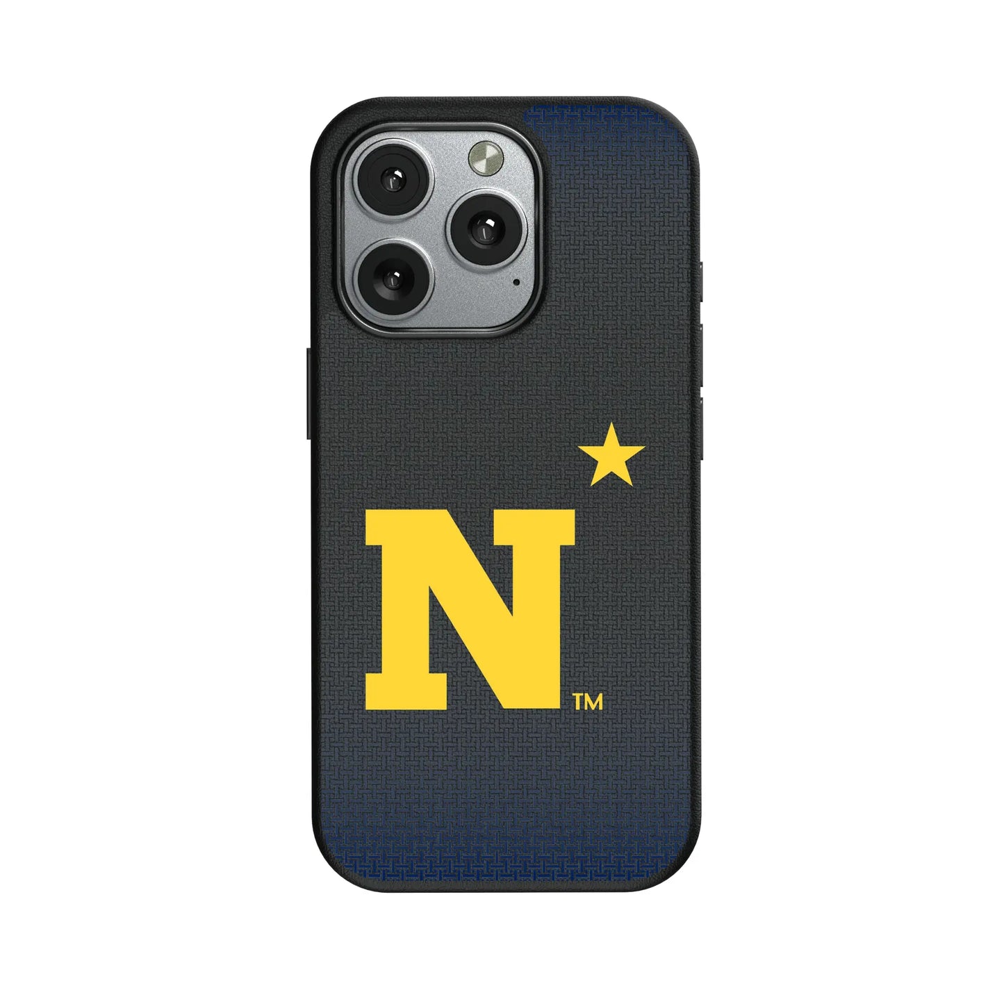 United State Naval Academy Midshipmen Linen MagSafe Compatible Phone Case for Apple iPhone
