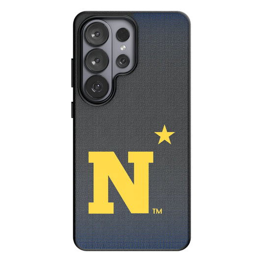 United State Naval Academy Midshipmen Linen MagSafe Compatible Phone Case for Samsung Galaxy
