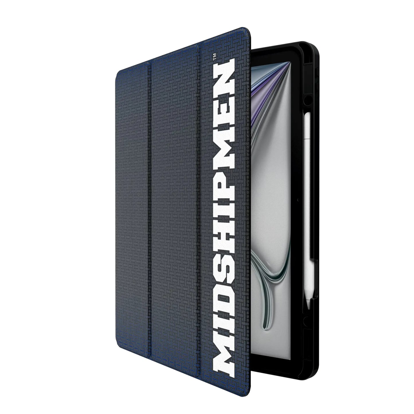 United State Naval Academy Midshipmen Linen Tablet Case for Apple iPad