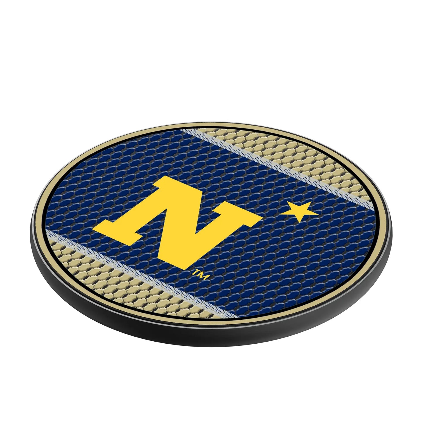 United State Naval Academy Midshipmen Mesh 15-Watt Wireless Charger