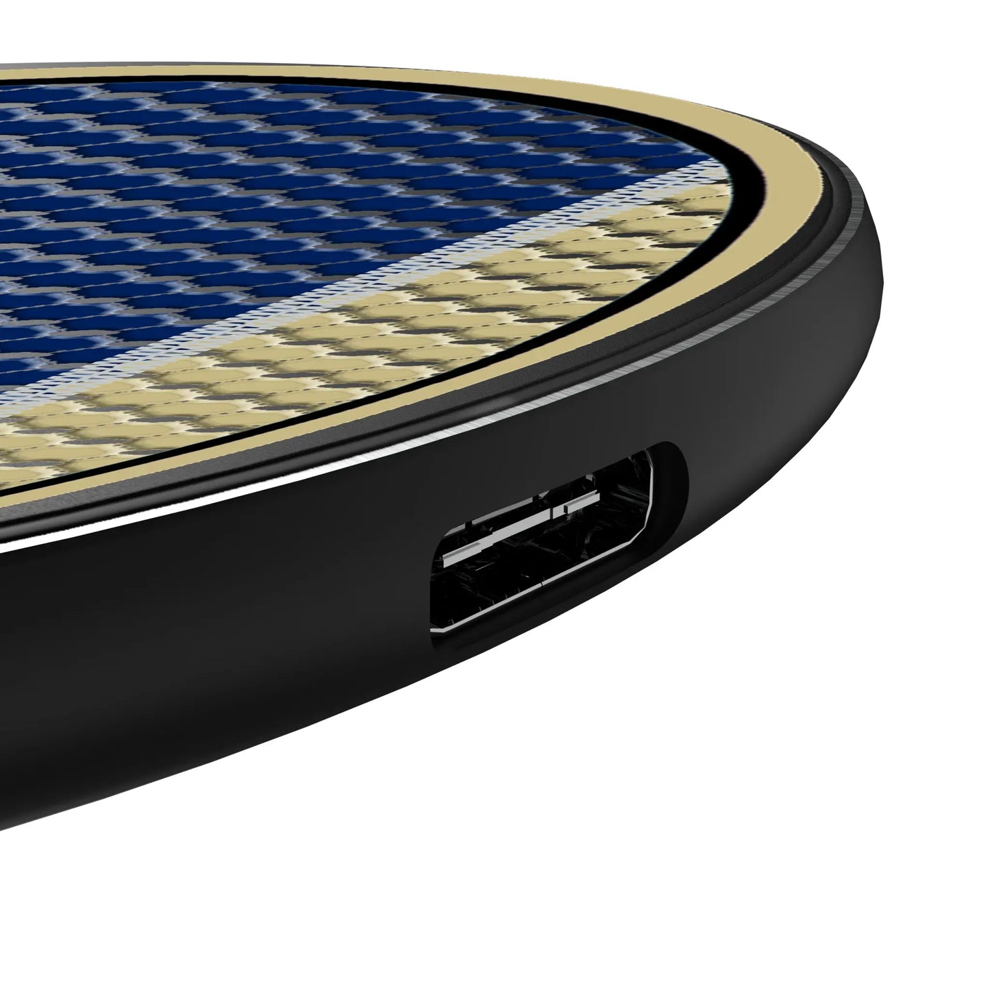United State Naval Academy Midshipmen Mesh 15-Watt Wireless Charger