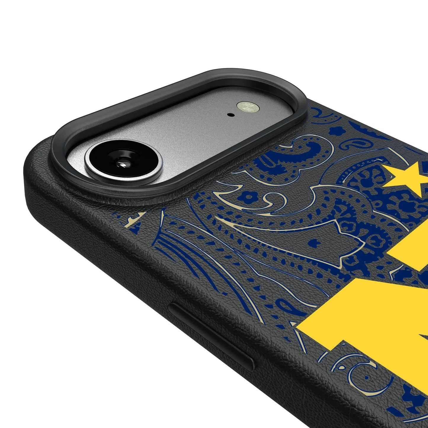 United State Naval Academy Midshipmen Paisley MagSafe Compatible Phone Case for Apple iPhone