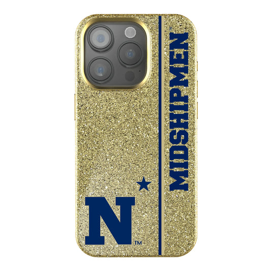 United State Naval Academy Midshipmen Sidebar Bling Phone Case for Apple iPhone