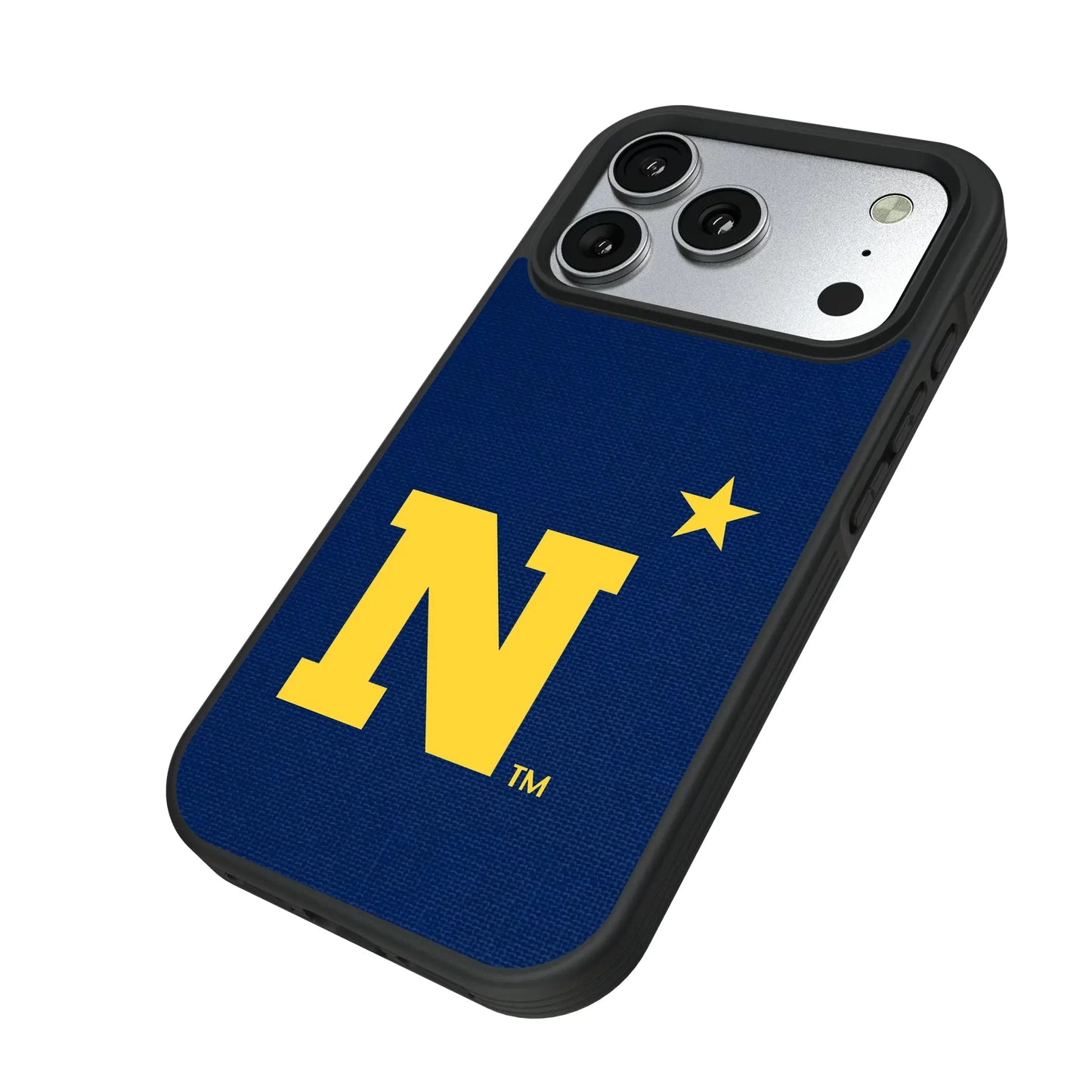 United State Naval Academy Midshipmen Solid Bump Phone Case for Apple iPhone