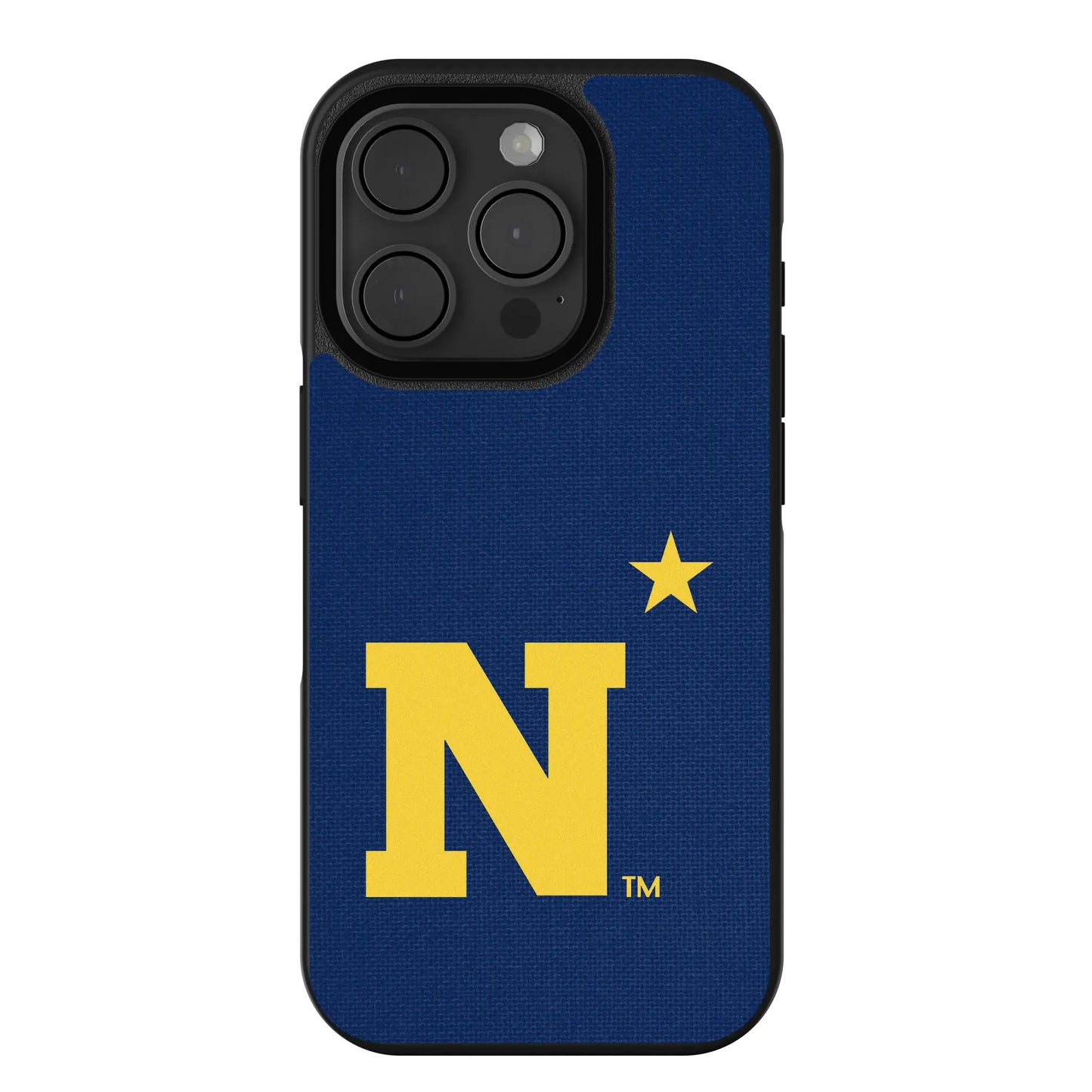 United State Naval Academy Midshipmen Solid Bump Phone Case for Apple iPhone