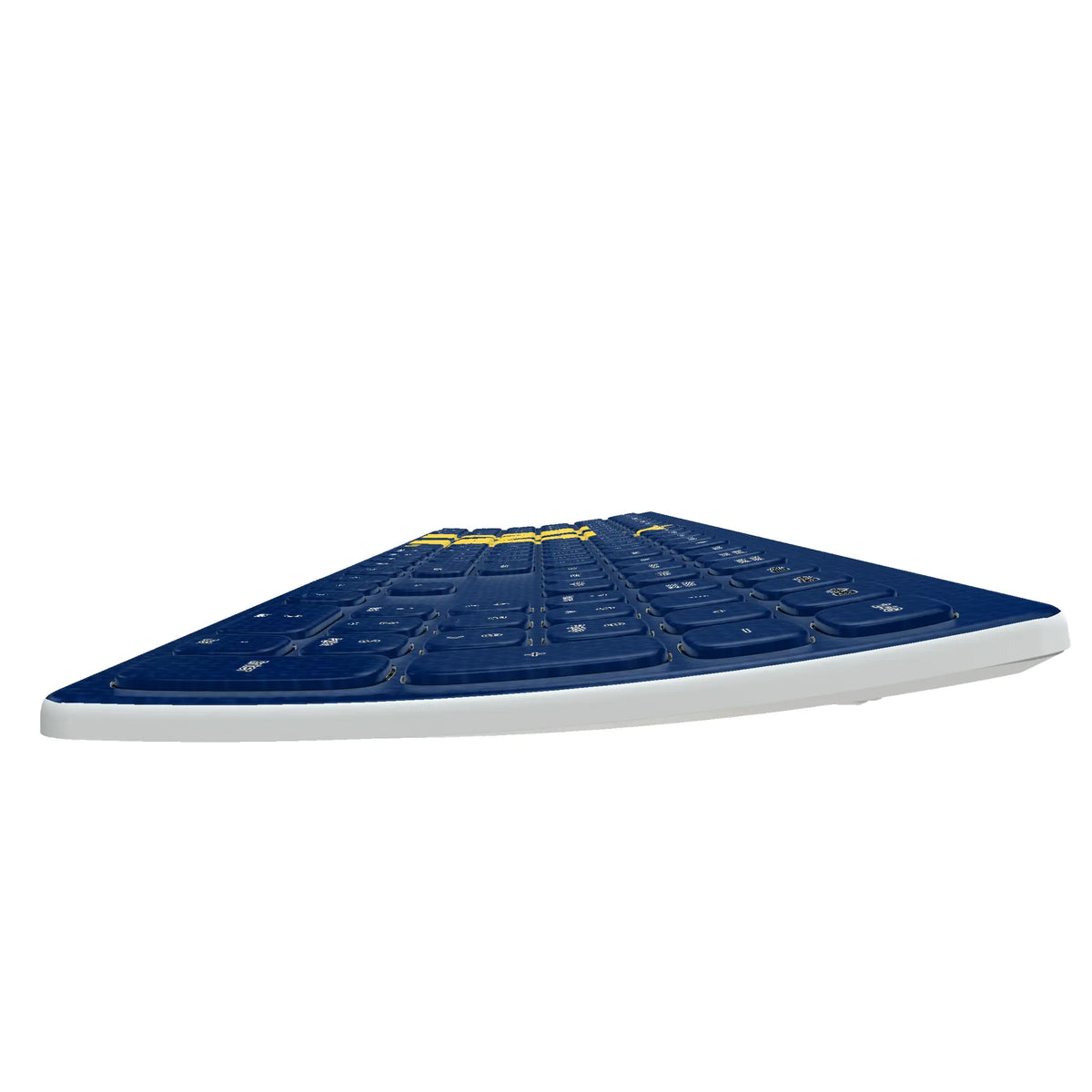 United State Naval Academy Midshipmen Solid Curved Wireless Keyboard