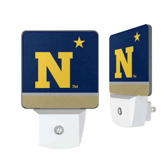 United State Naval Academy Midshipmen Stripe Night Light 2-Pack