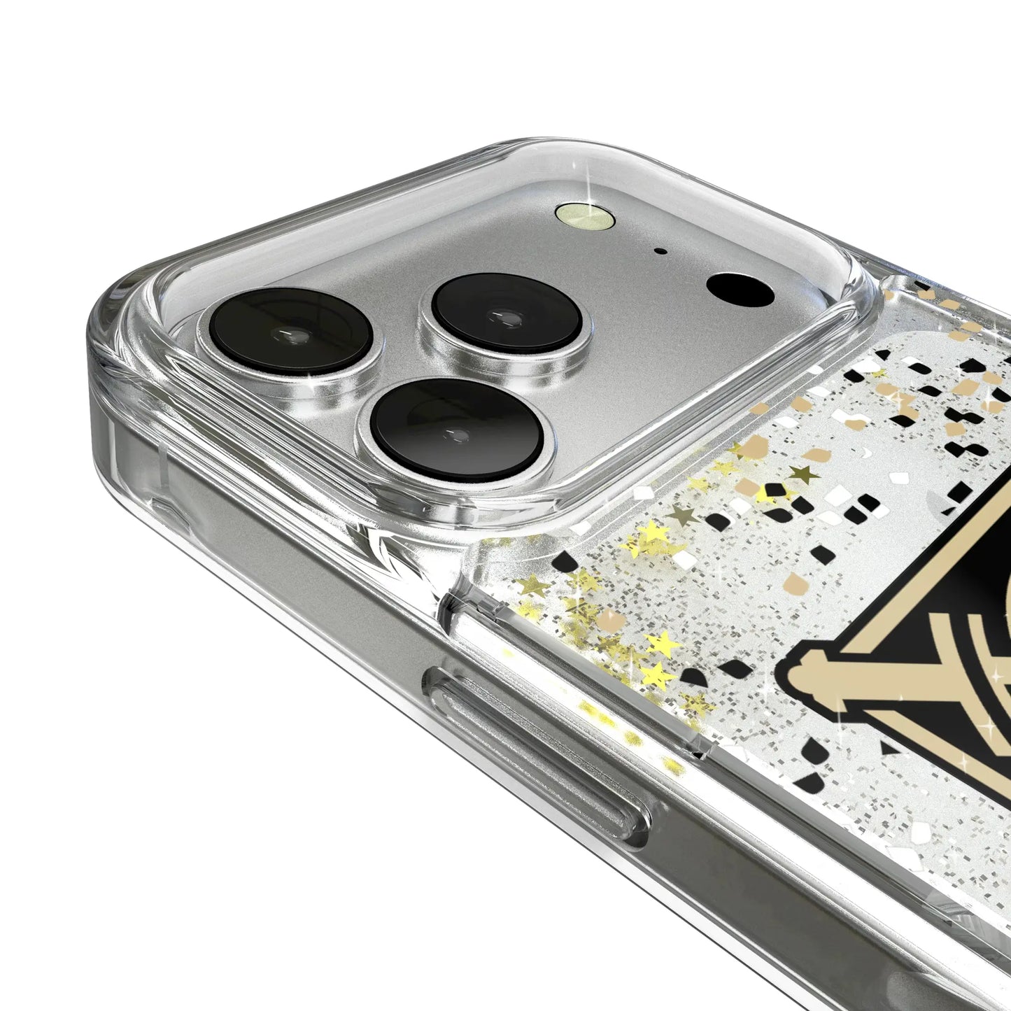 United States Military Academy Black Knights Confetti Glitter Phone Case for Apple iPhone