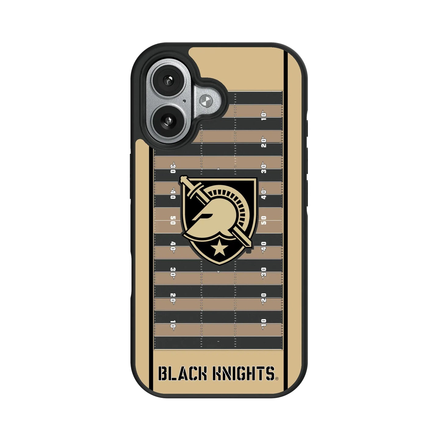 United States Military Academy Black Knights Field Bump Phone Case for Apple iPhone