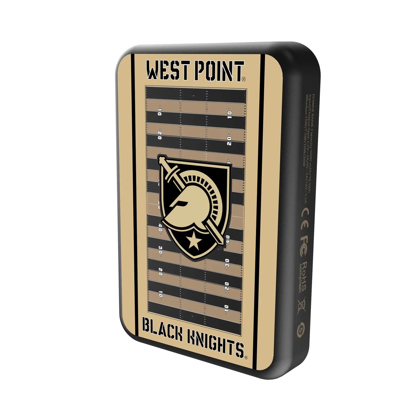 United States Military Academy Black Knights Field Wireless Mag Power Bank