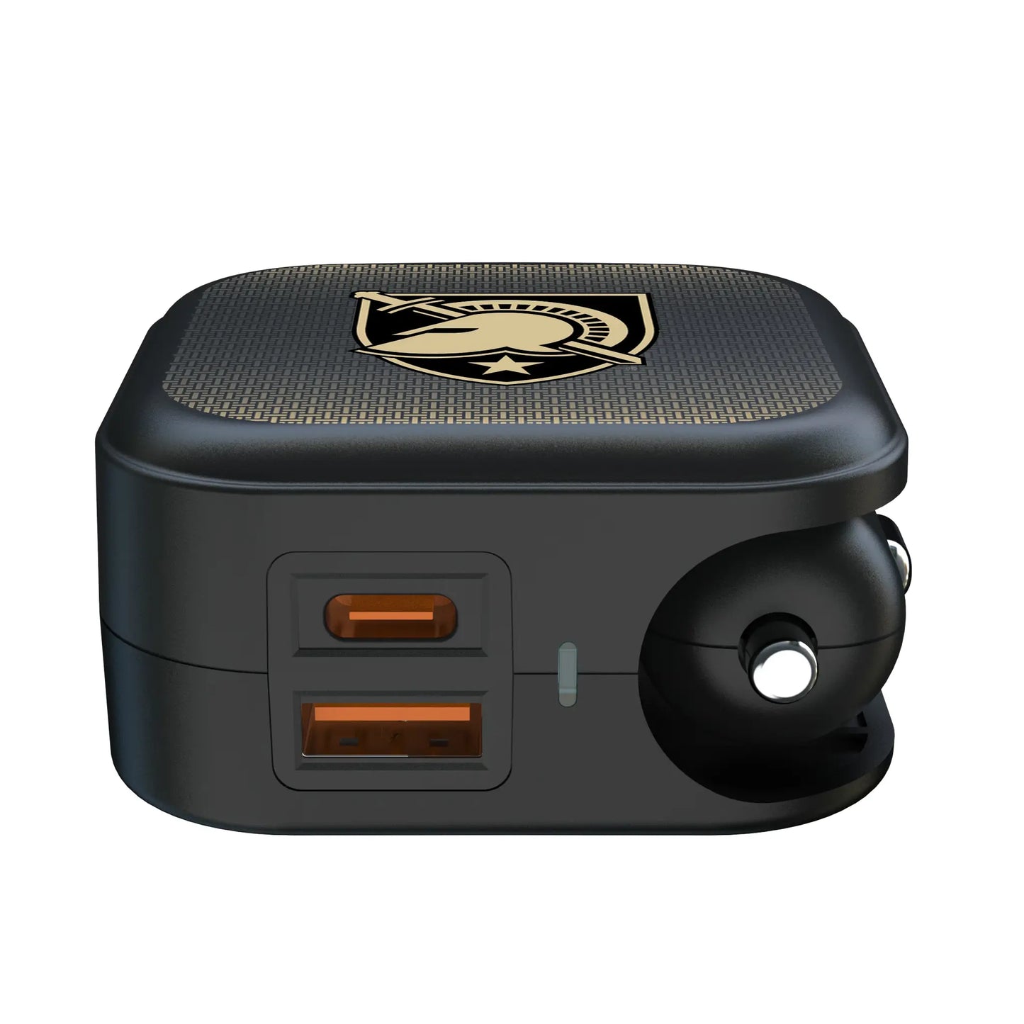 United States Military Academy Black Knights Linen 2 in 1 USB A/C Charger