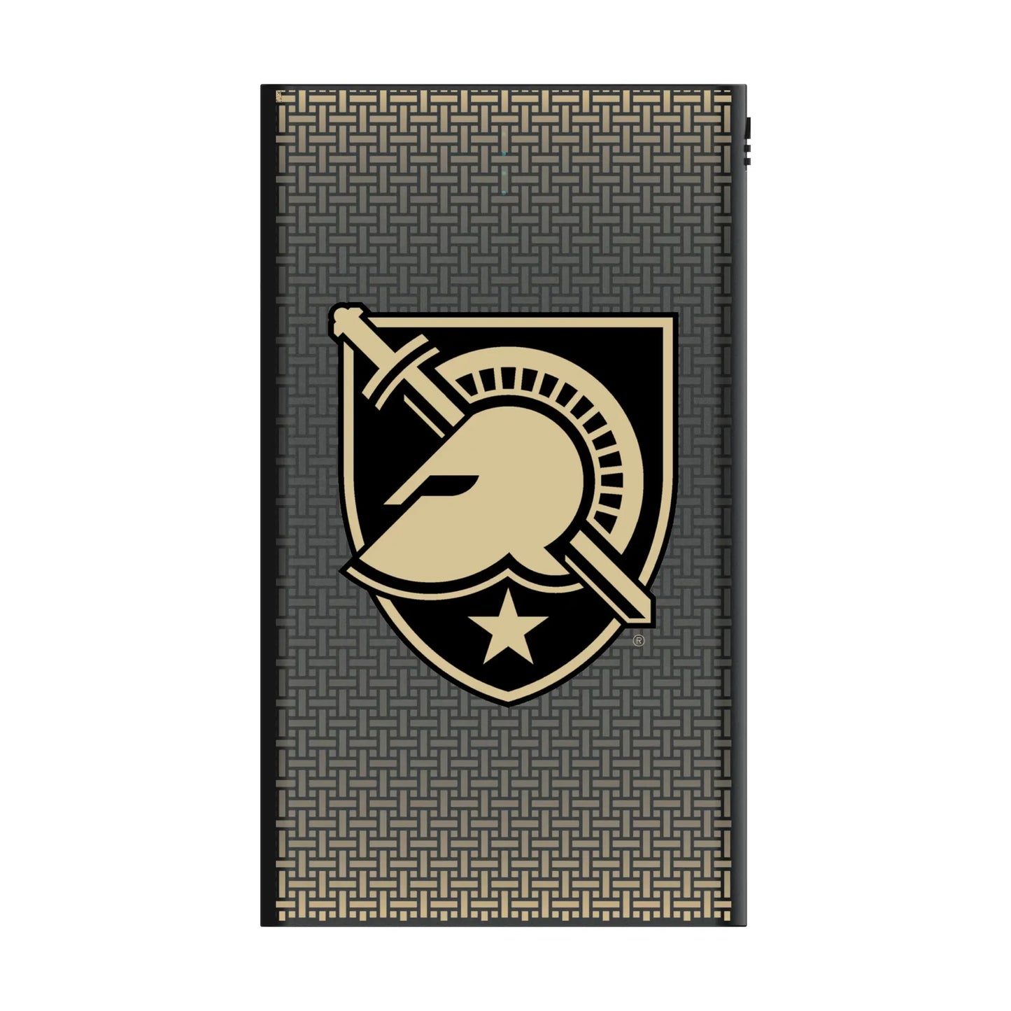 United States Military Academy Black Knights Linen 5000mAh Flat Powerbank