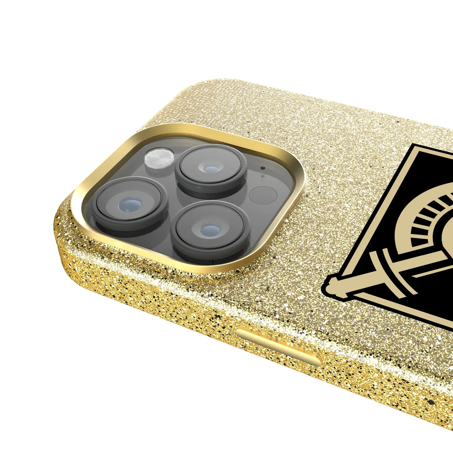 United States Military Academy Black Knights Linen Bling Phone Case for Apple iPhone