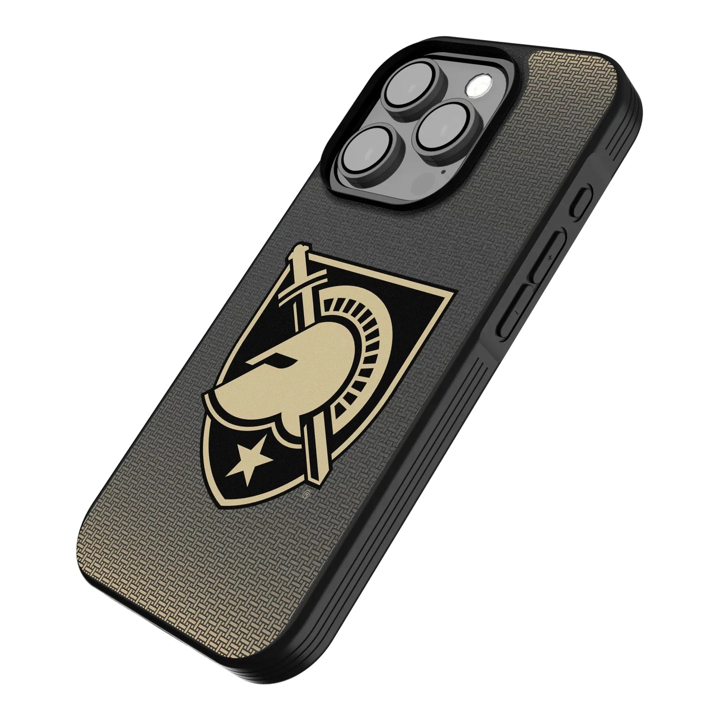United States Military Academy Black Knights Linen Bump Phone Case for Apple iPhone