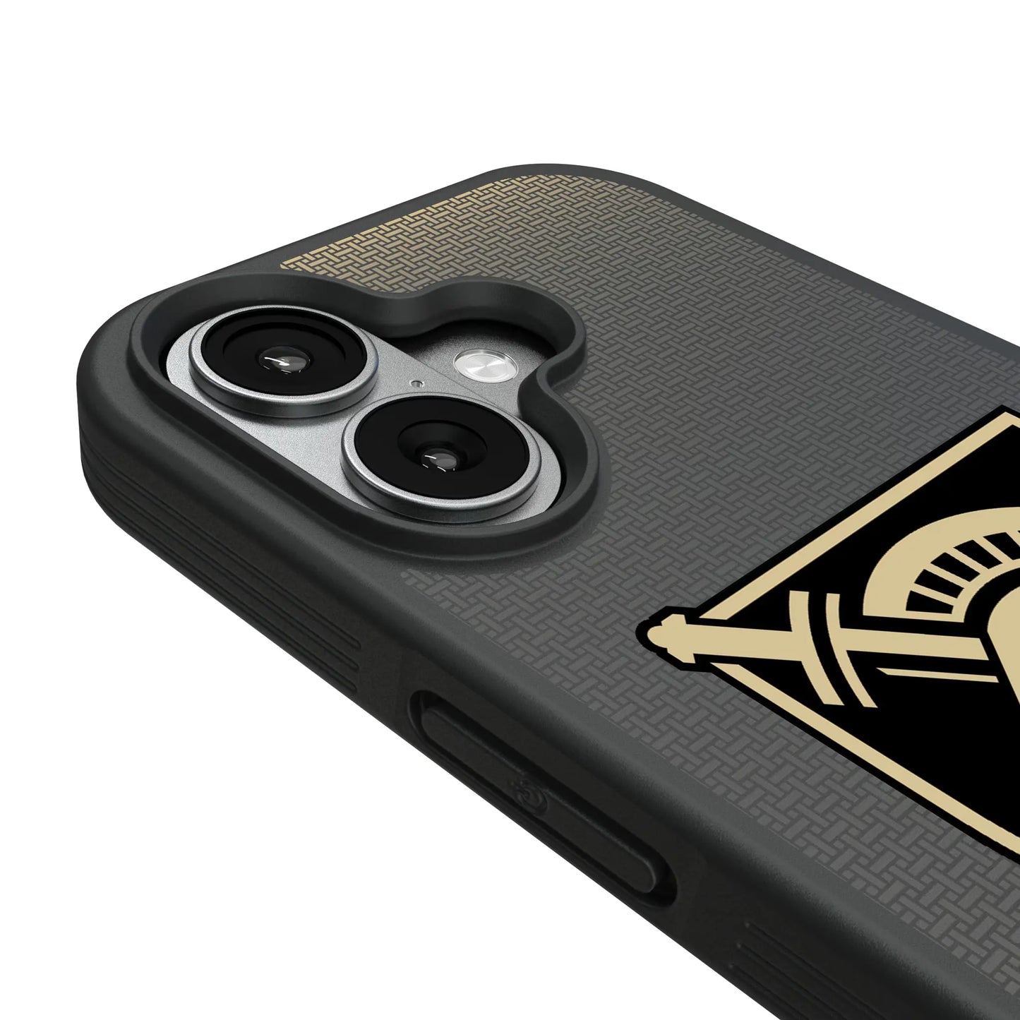 United States Military Academy Black Knights Linen Bump Phone Case for Apple iPhone