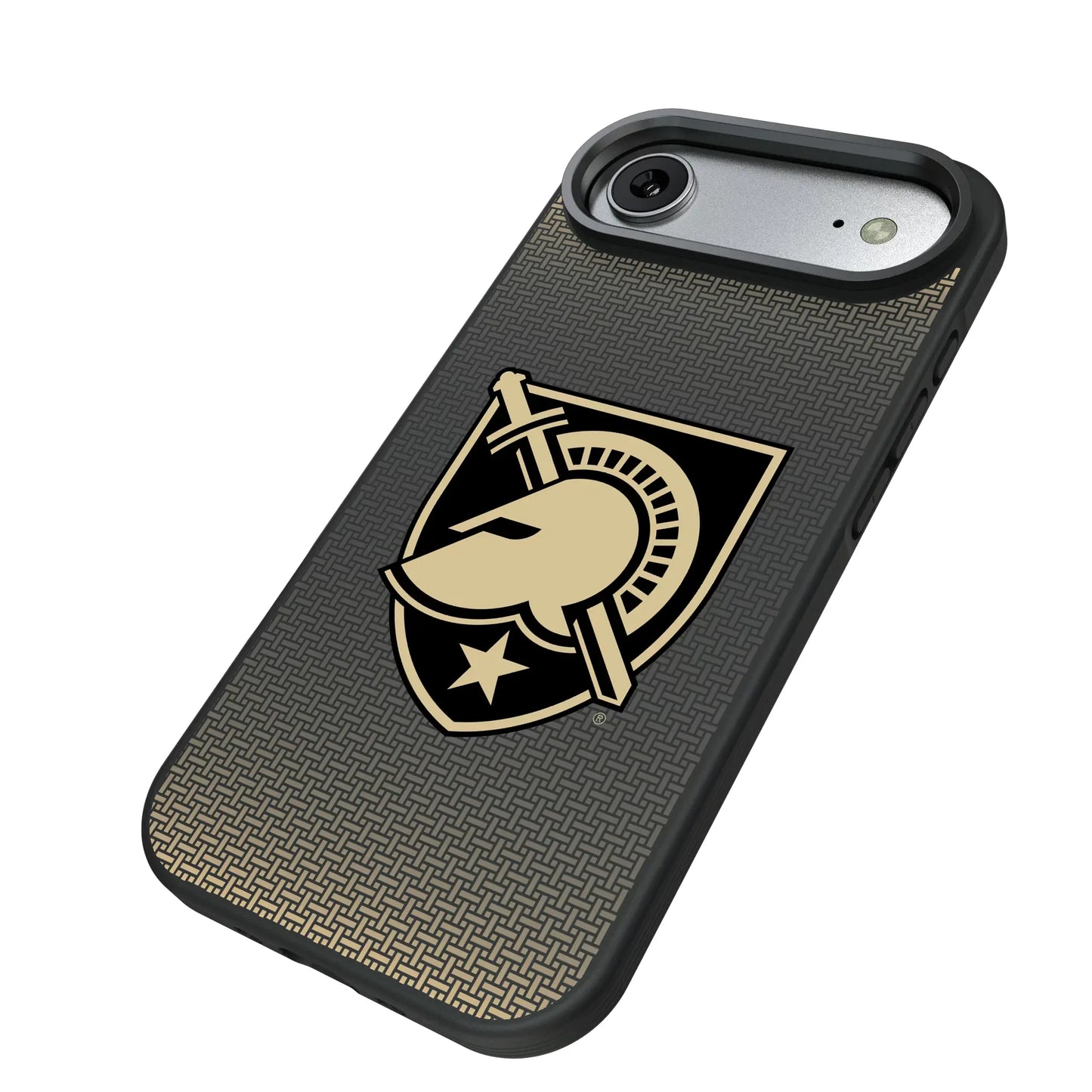 United States Military Academy Black Knights Linen Bump Phone Case for Apple iPhone