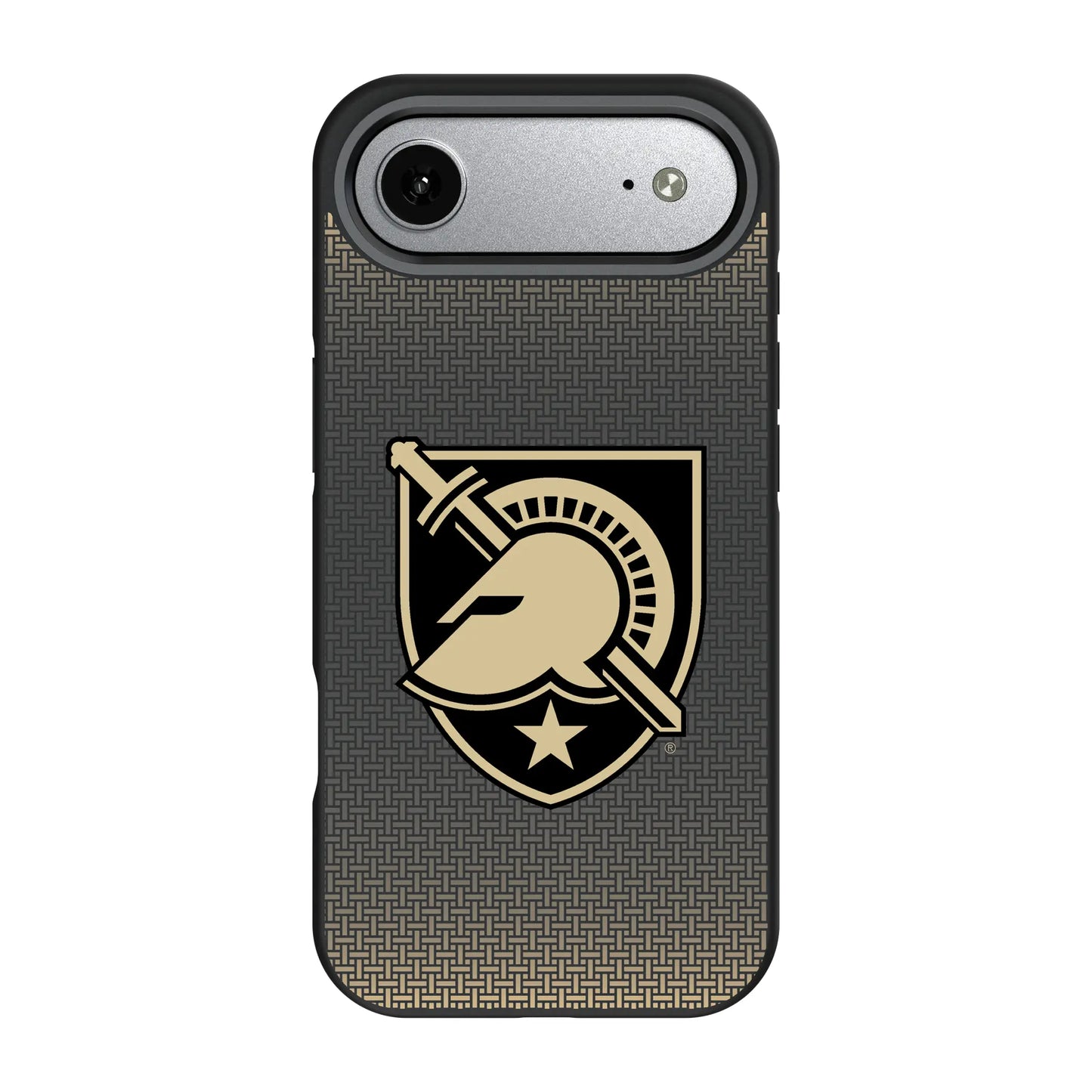 United States Military Academy Black Knights Linen Bump Phone Case for Apple iPhone