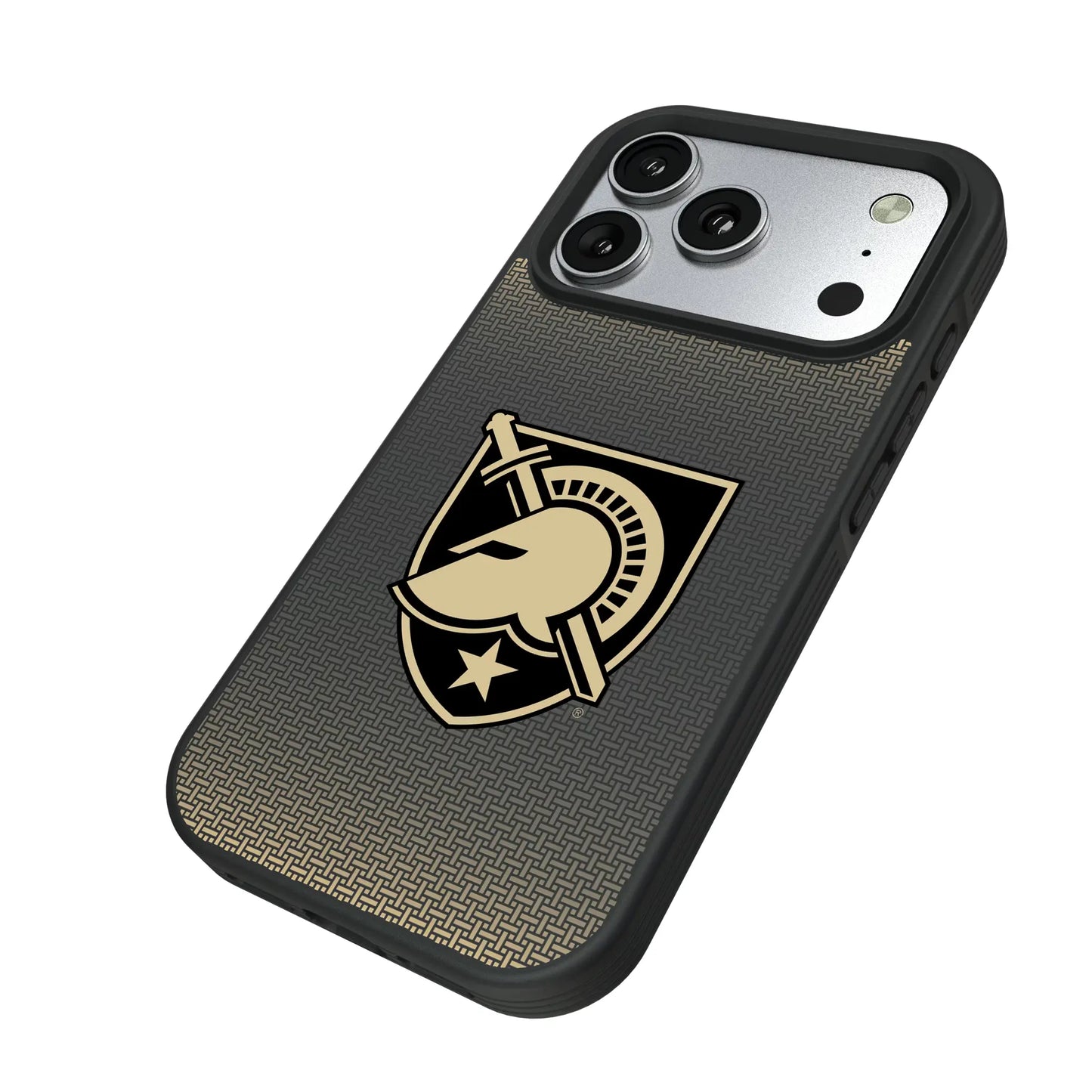 United States Military Academy Black Knights Linen Bump Phone Case for Apple iPhone