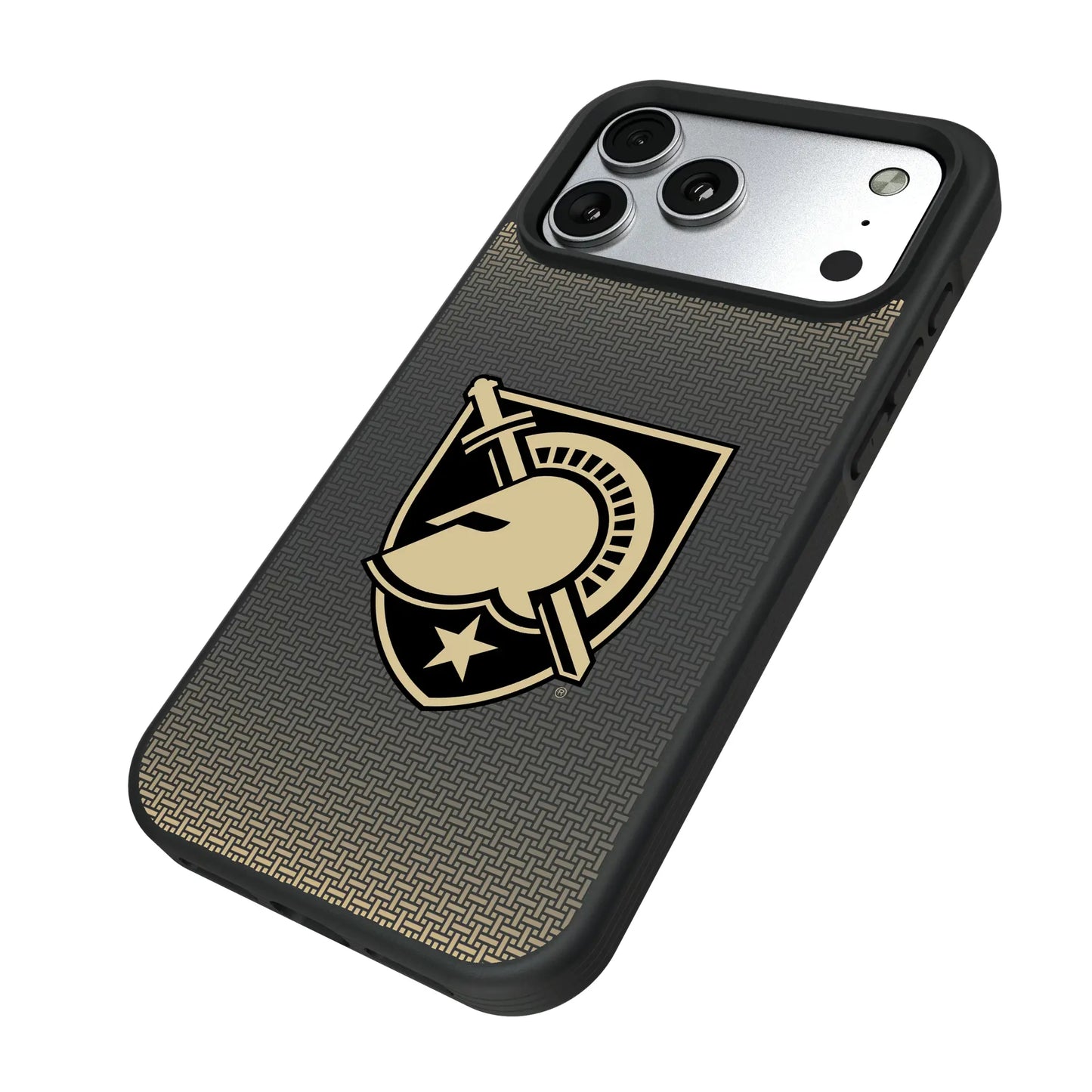 United States Military Academy Black Knights Linen Bump Phone Case for Apple iPhone