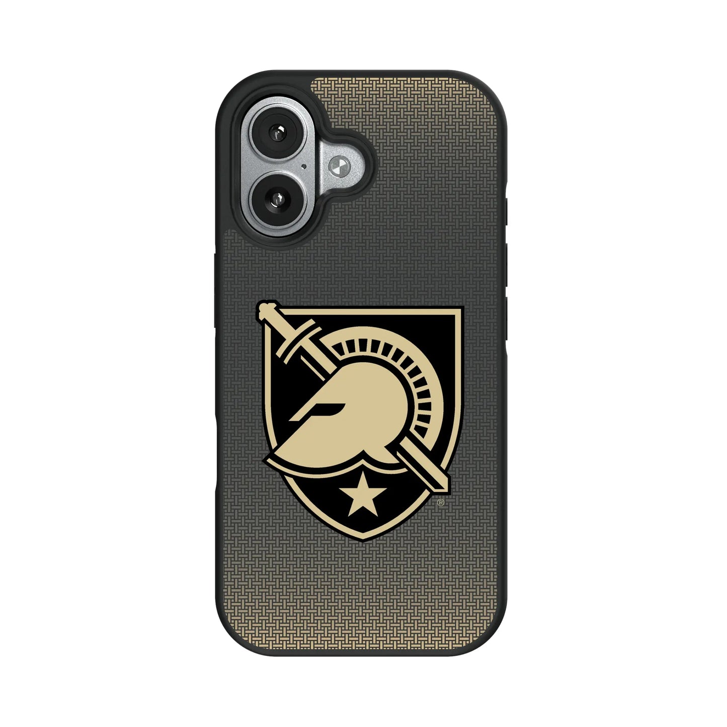 United States Military Academy Black Knights Linen Bump Phone Case for Apple iPhone