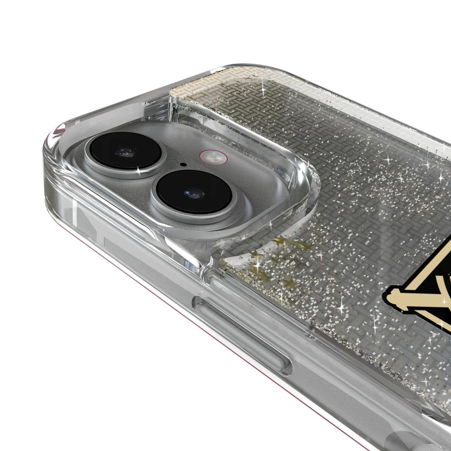 United States Military Academy Black Knights Linen Glitter Phone Case for Apple iPhone