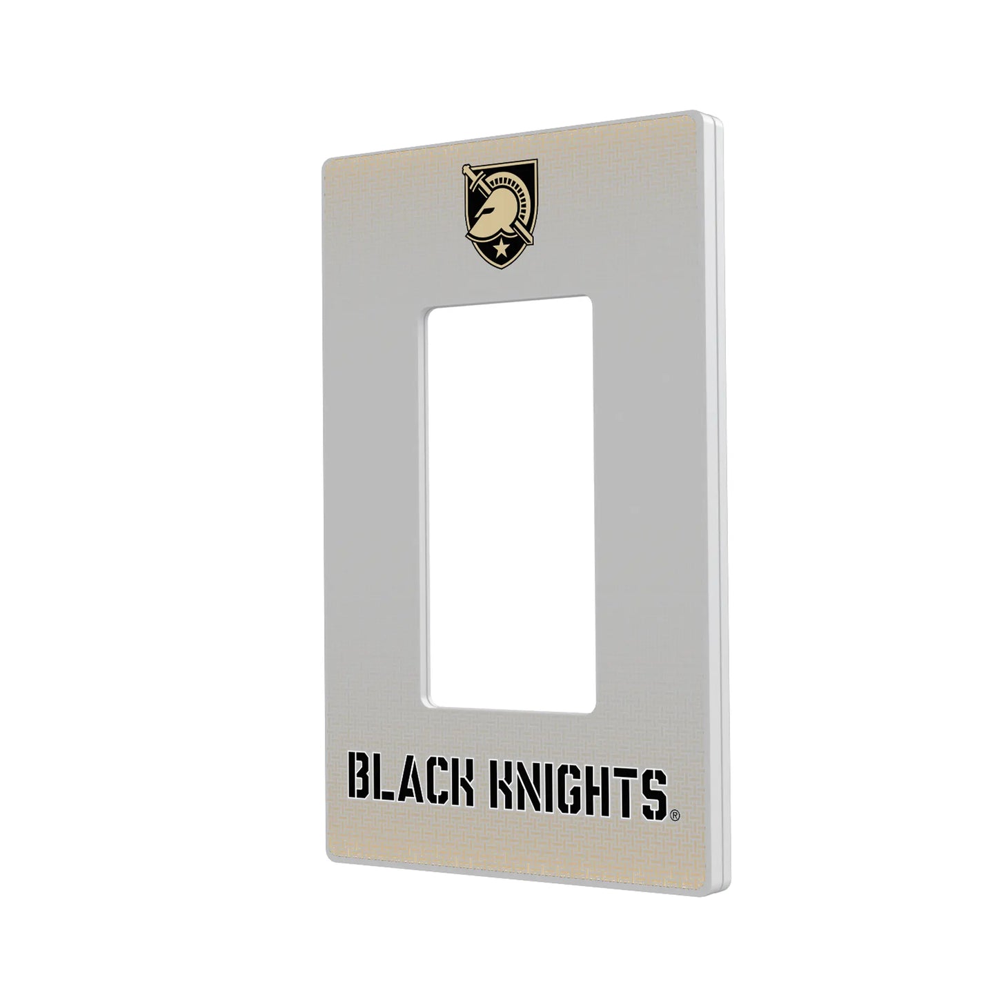United States Military Academy Black Knights Linen Hidden-Screw Light Switch Plate