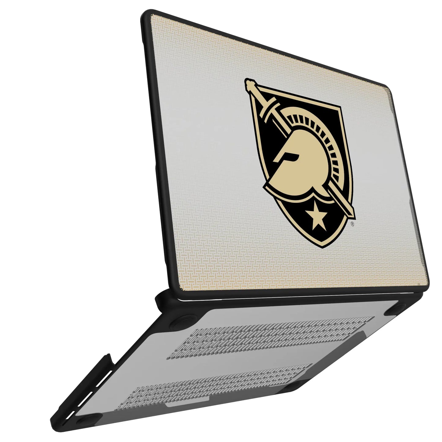 United States Military Academy Black Knights Linen Laptop Case for Apple MacBook