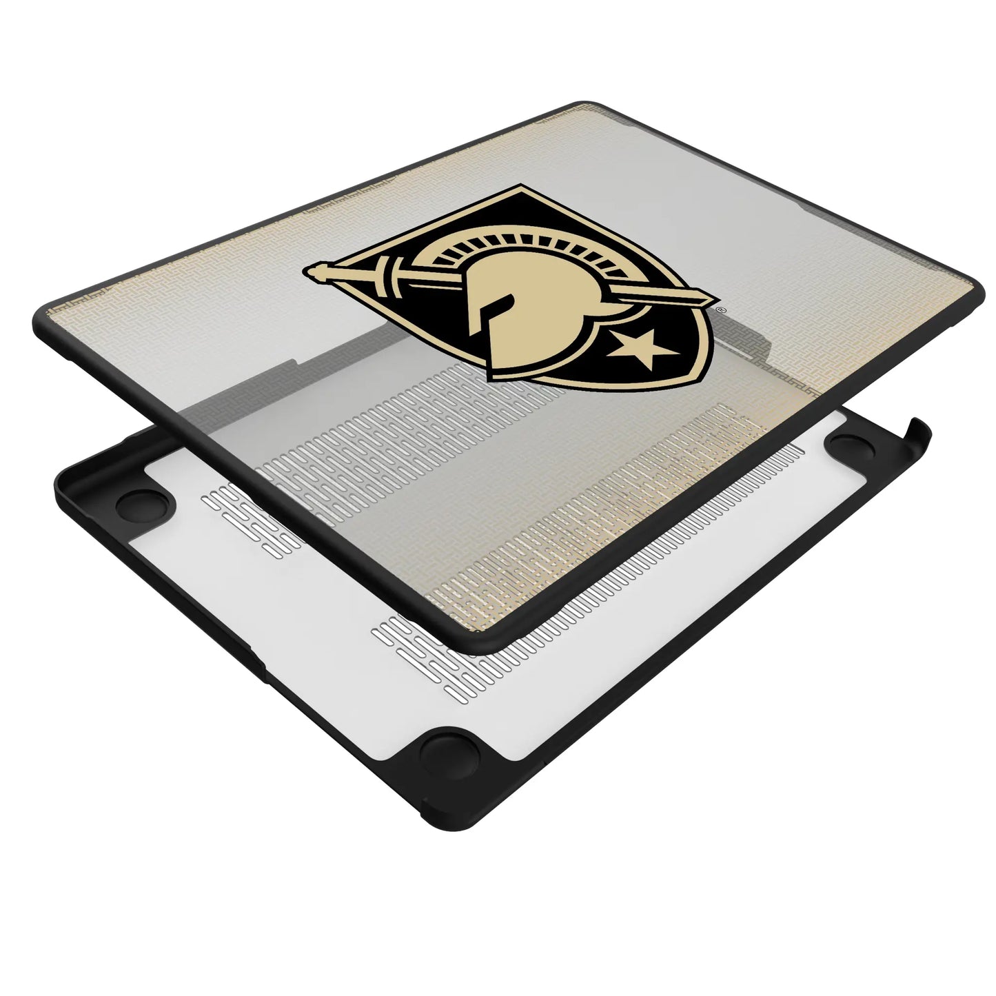 United States Military Academy Black Knights Linen Laptop Case for Apple MacBook
