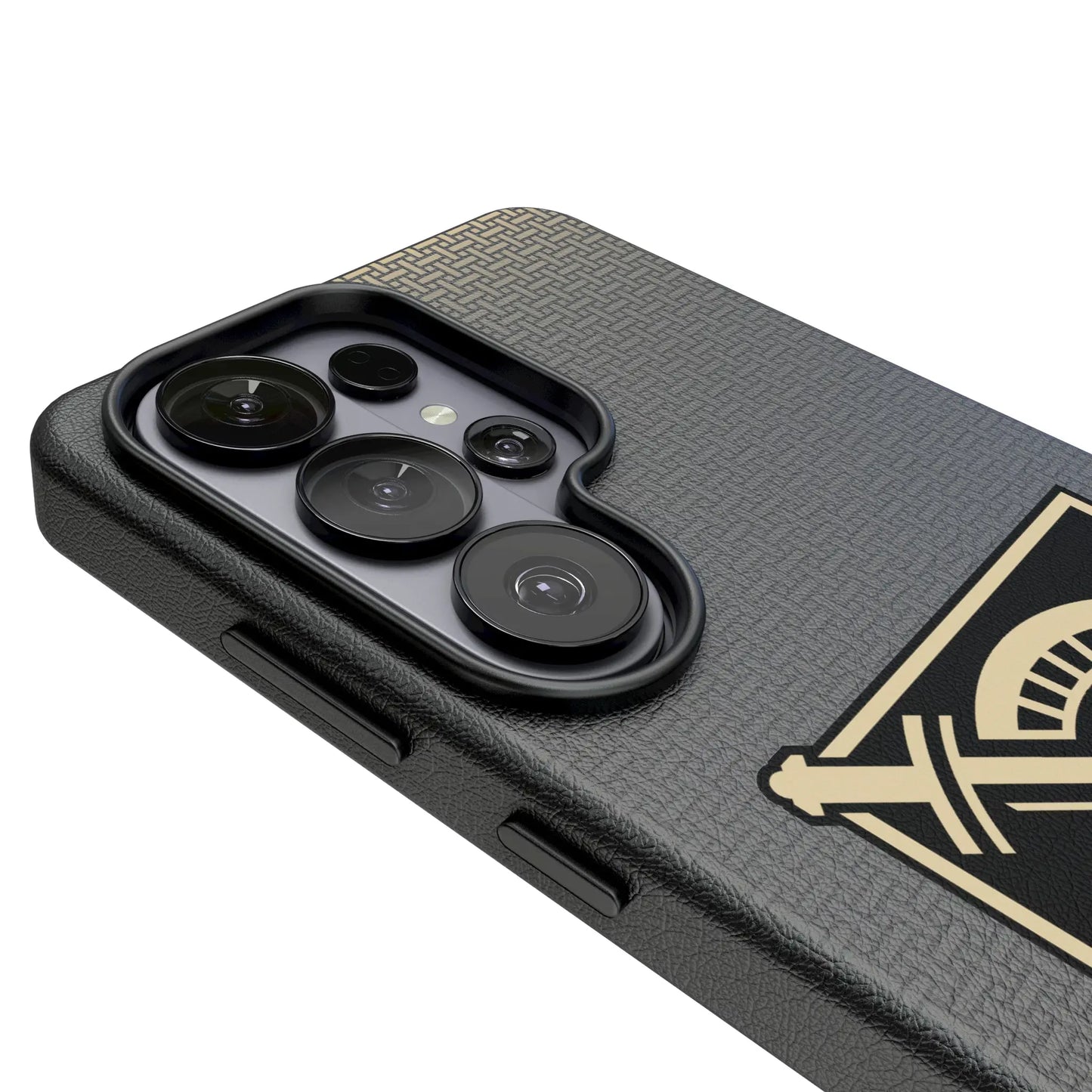 United States Military Academy Black Knights Linen MagSafe Compatible Phone Case for Samsung Galaxy