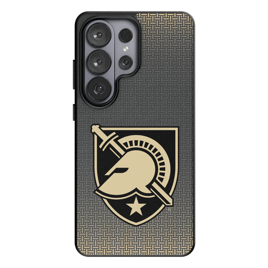 United States Military Academy Black Knights Linen MagSafe Compatible Phone Case for Samsung Galaxy