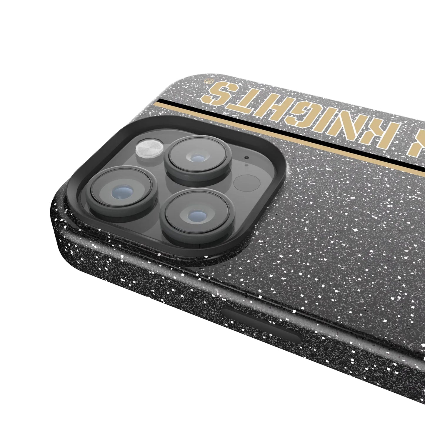 United States Military Academy Black Knights Sidebar Black Bling Phone Case for Apple iPhone