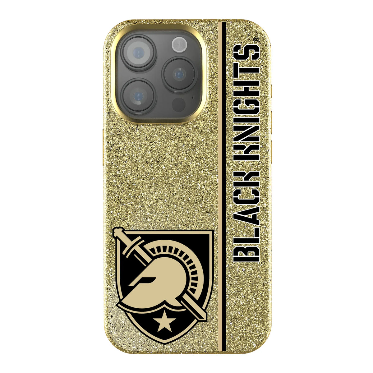 United States Military Academy Black Knights Sidebar Bling Phone Case for Apple iPhone