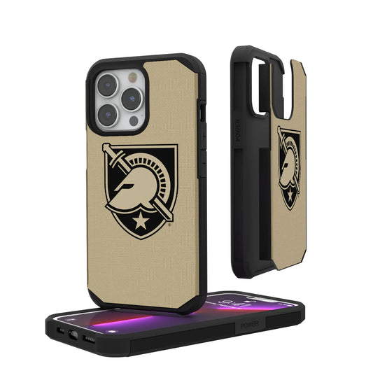 United States Military Academy Black Knights Solid Rugged Phone Case for Apple iPhone