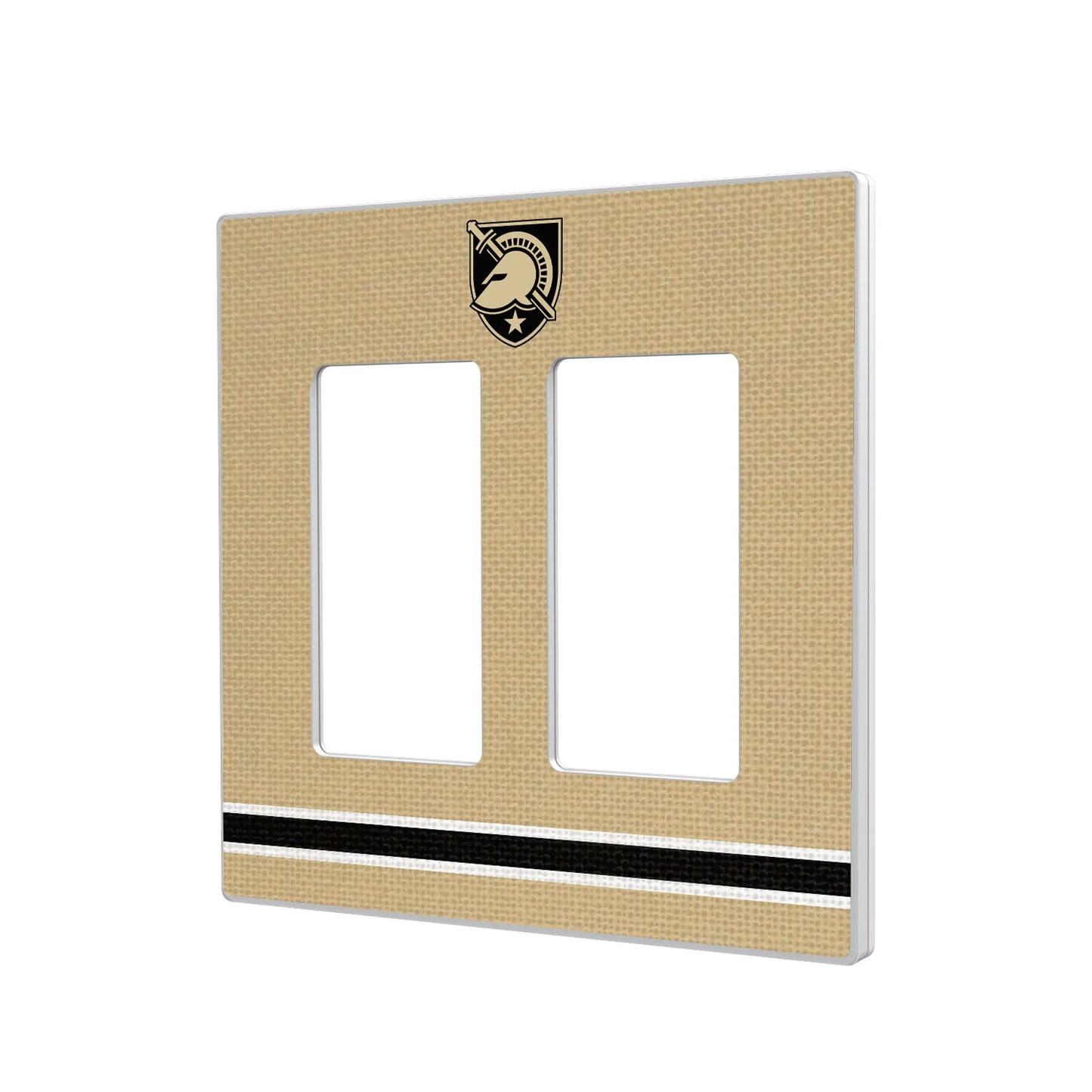 United States Military Academy Black Knights Stripe Hidden-Screw Light Switch Plate