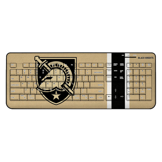 United States Military Academy Black Knights Stripe Wireless USB Keyboard