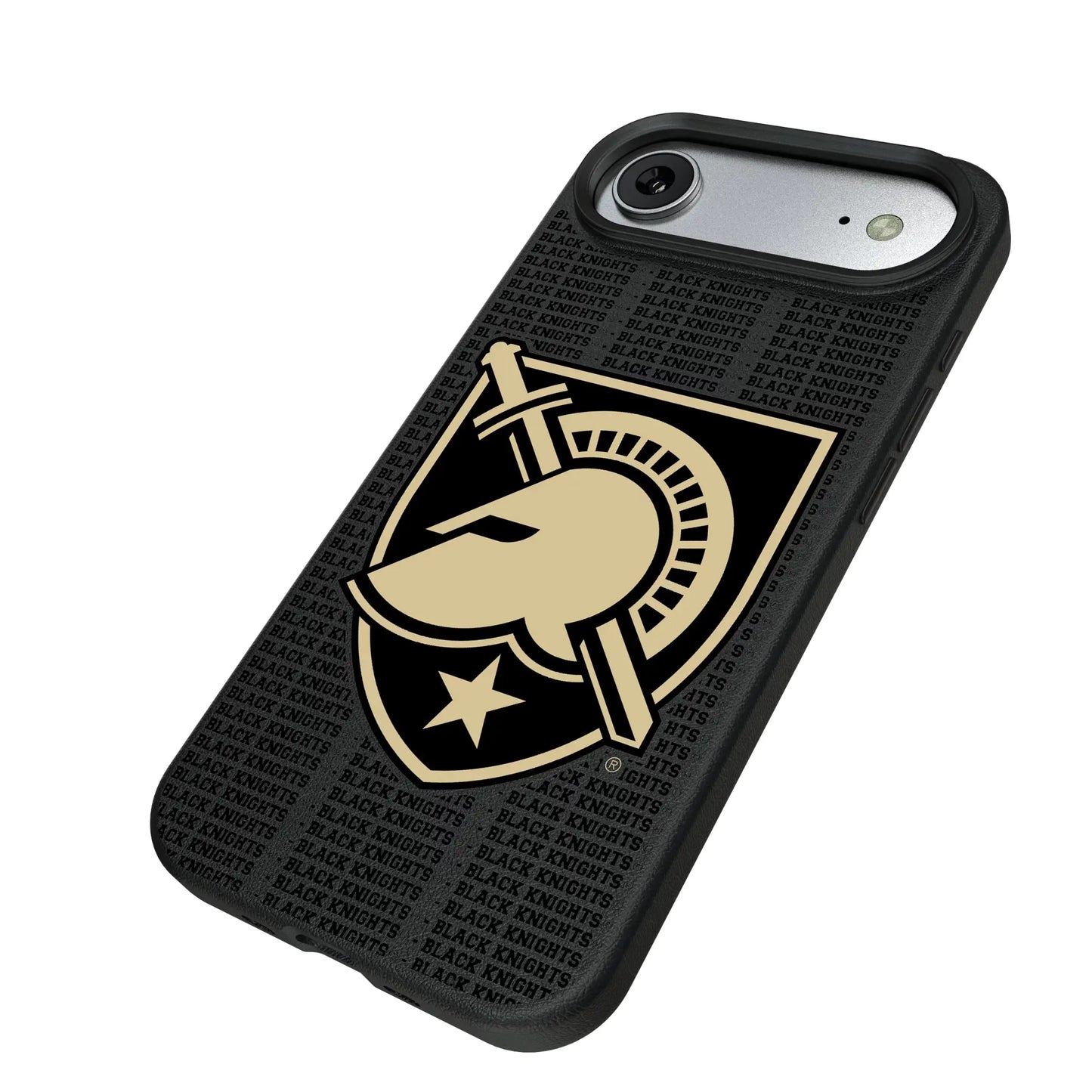 United States Military Academy Black Knights Text Backdrop MagSafe Compatible Phone Case for Apple iPhone