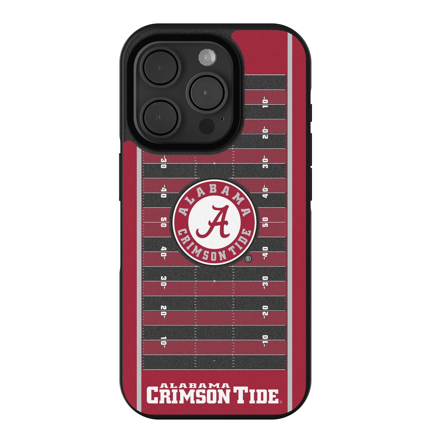 University of Alabama Crimson Tide Field Bump Phone Case for Apple iPhone