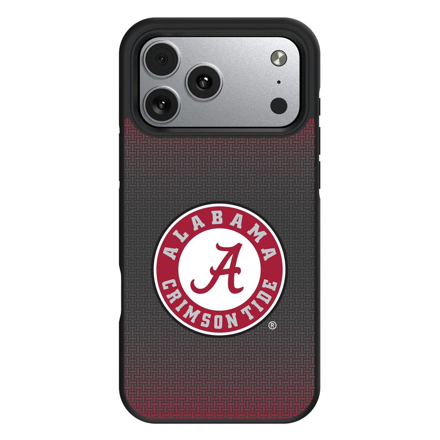 University of Alabama Crimson Tide Linen Bump Phone Case for Apple iPhone